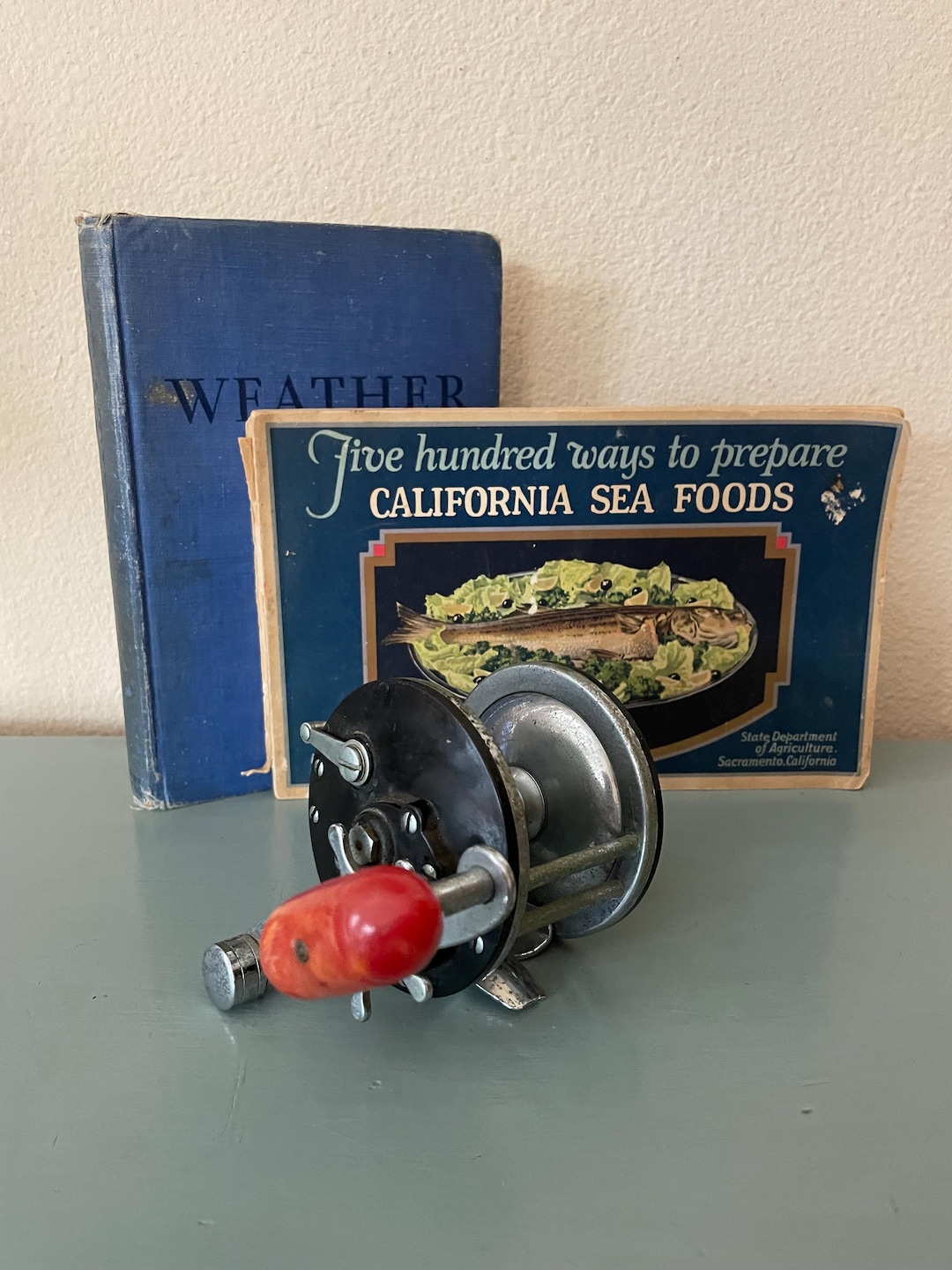 Photo inspiration: Gallery Detail: Vintage Saltwater Fishing Reel Penn Long Beach 60 Beach House