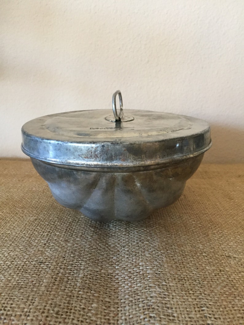 Vintage Rowoco Portugal Tin Melon Mold Vintage Metal Etsy