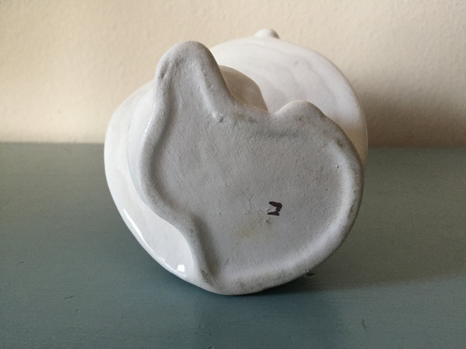 Vintage Delee Art Pottery Girl Figurine/bud Vase Vintage Etsy