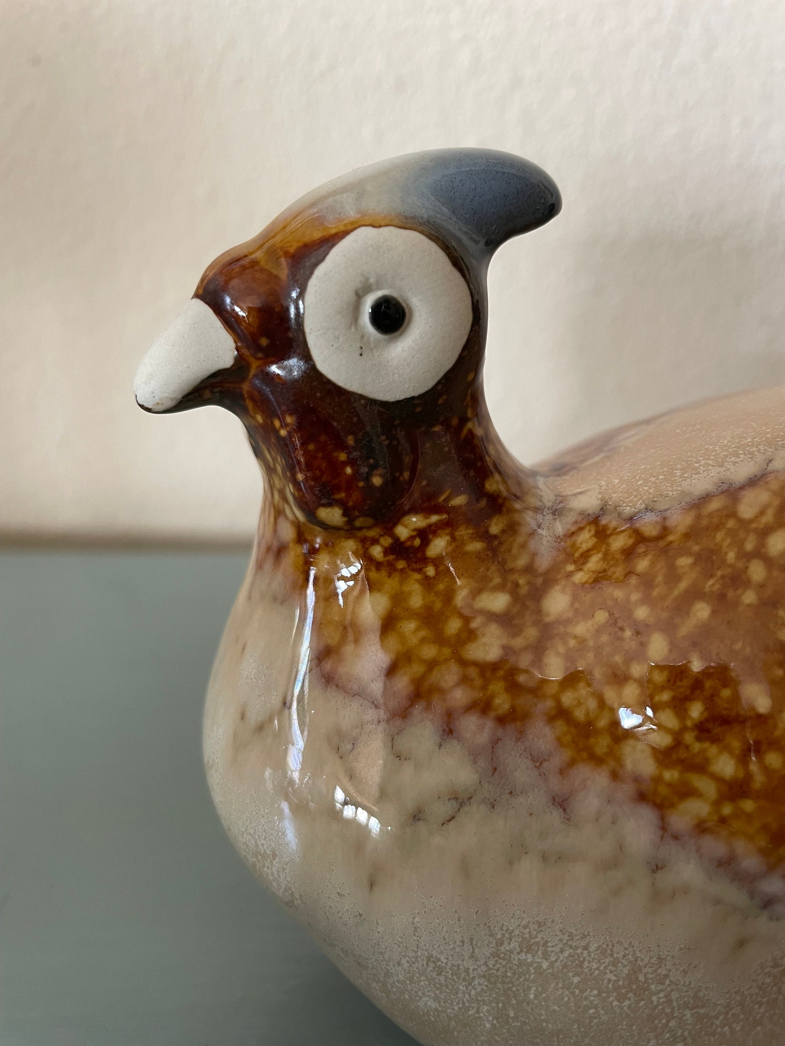 Vintage Quail Figurine Pottery Quail Figurine Whimsical Etsy