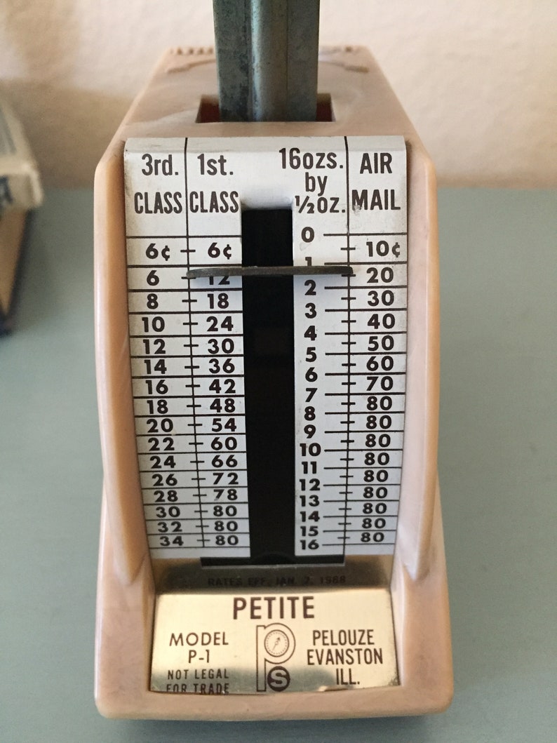 Pelouze Model P1 Petite Postal Scale Vintage Pelouze Postal Etsy
