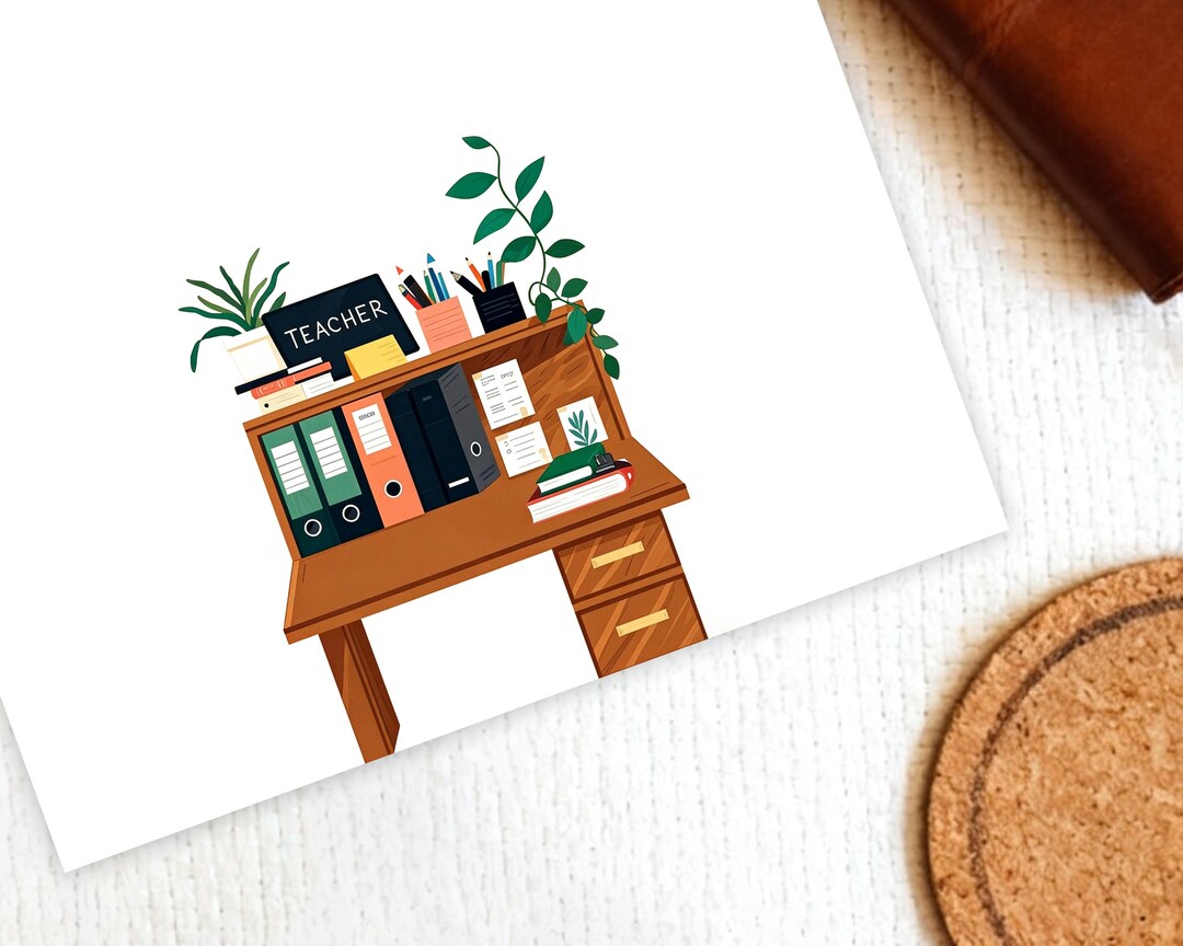 Personalized Teacher Notepad, From the Desk of Notepad, Custom Teacher ...