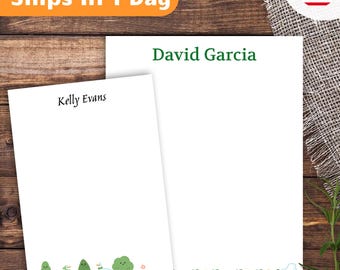 Whimsical Cute Notepad | Adorable Frog and Flower Stationery for Kids and Teens | Kawaii Writing Pad for School and Home