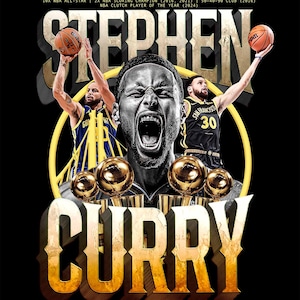 PNG Design The Chef Steph Curry Champions (size 11.7x16,5inch PNG)