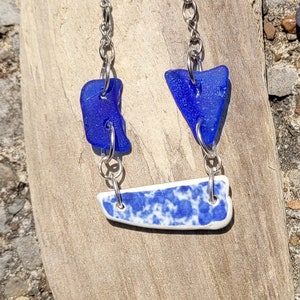 Sea glass bracelet