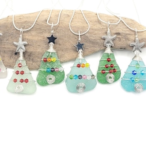 Christmas tree necklace anime
