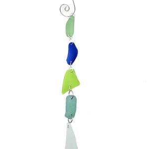 Sea Glass Suncatcher/Genuine Sea Glass/Unique Gift/Coastal Suncatcher/Sea Glass Gift