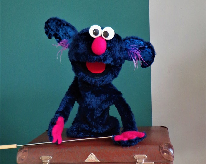 Buster, Muppet Puppet, Professional Handpuppet, Monster Puppet
