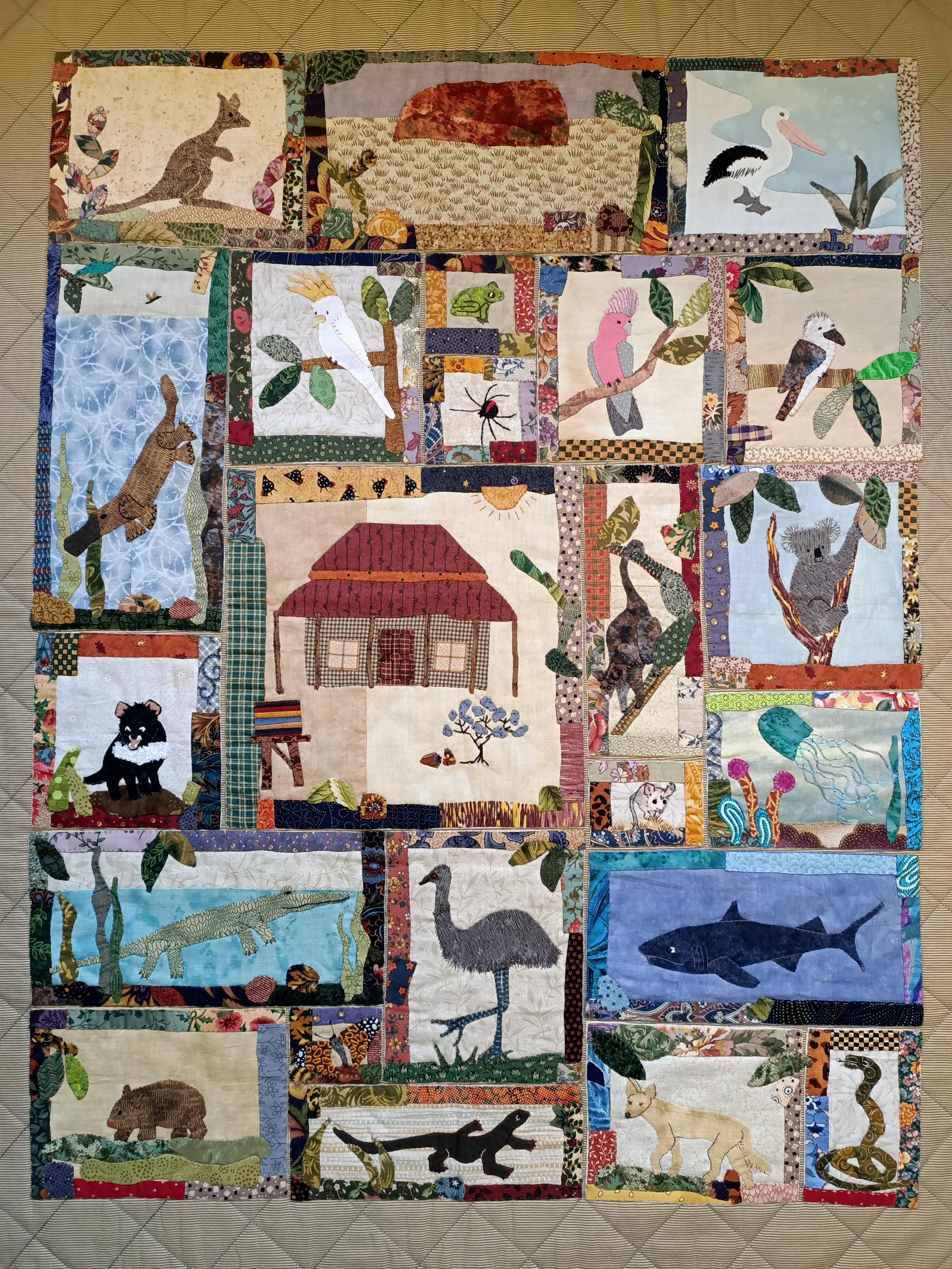 Australian Emu PDF Pattern. This is an Applique or Slow Stitching ...