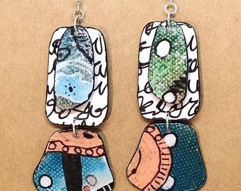Handmade Earrings, Eclectic, Unique