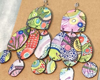 Handmade Earrings, Boho
