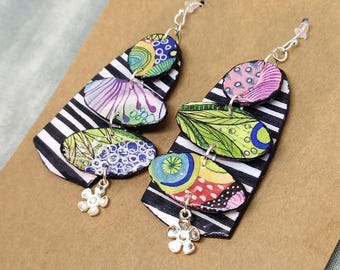 Handmade Earrings, Unique, Boho