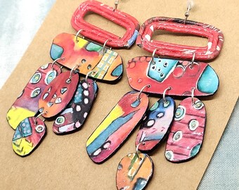Handmade Earrings, Boho