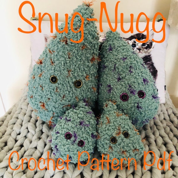 Snug-Nugg Family – PDF Crochet Download Pattern Only