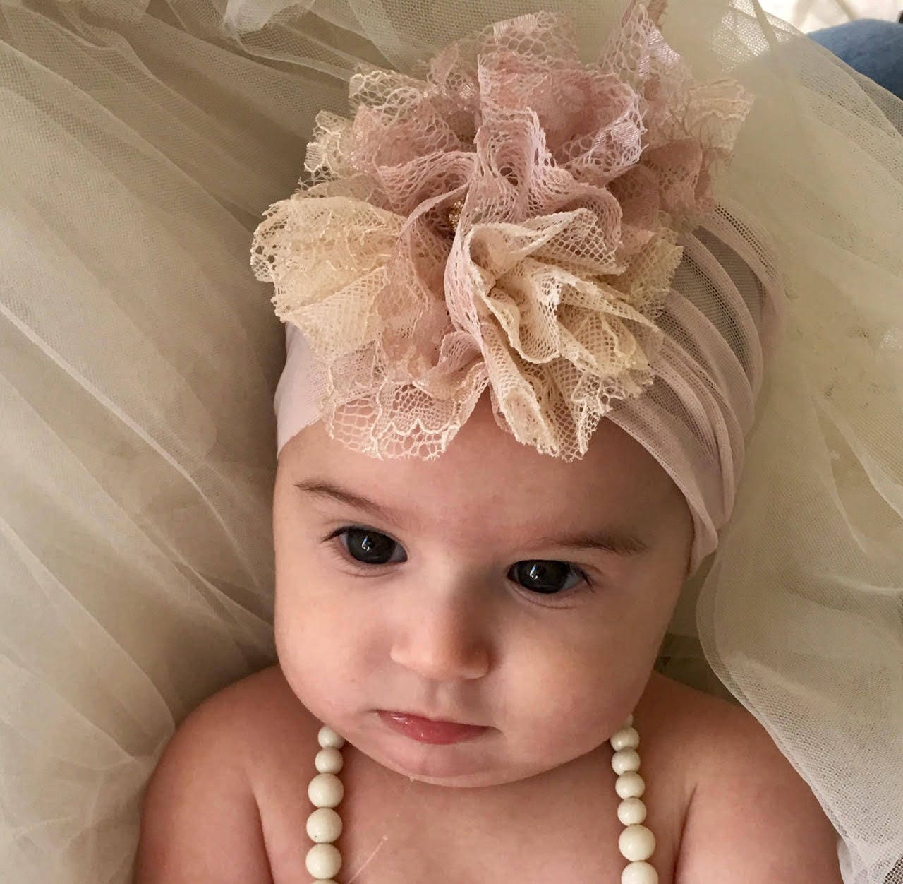 Baby Girl Headband Baby Headband Soft Baby Headband Girls Etsy