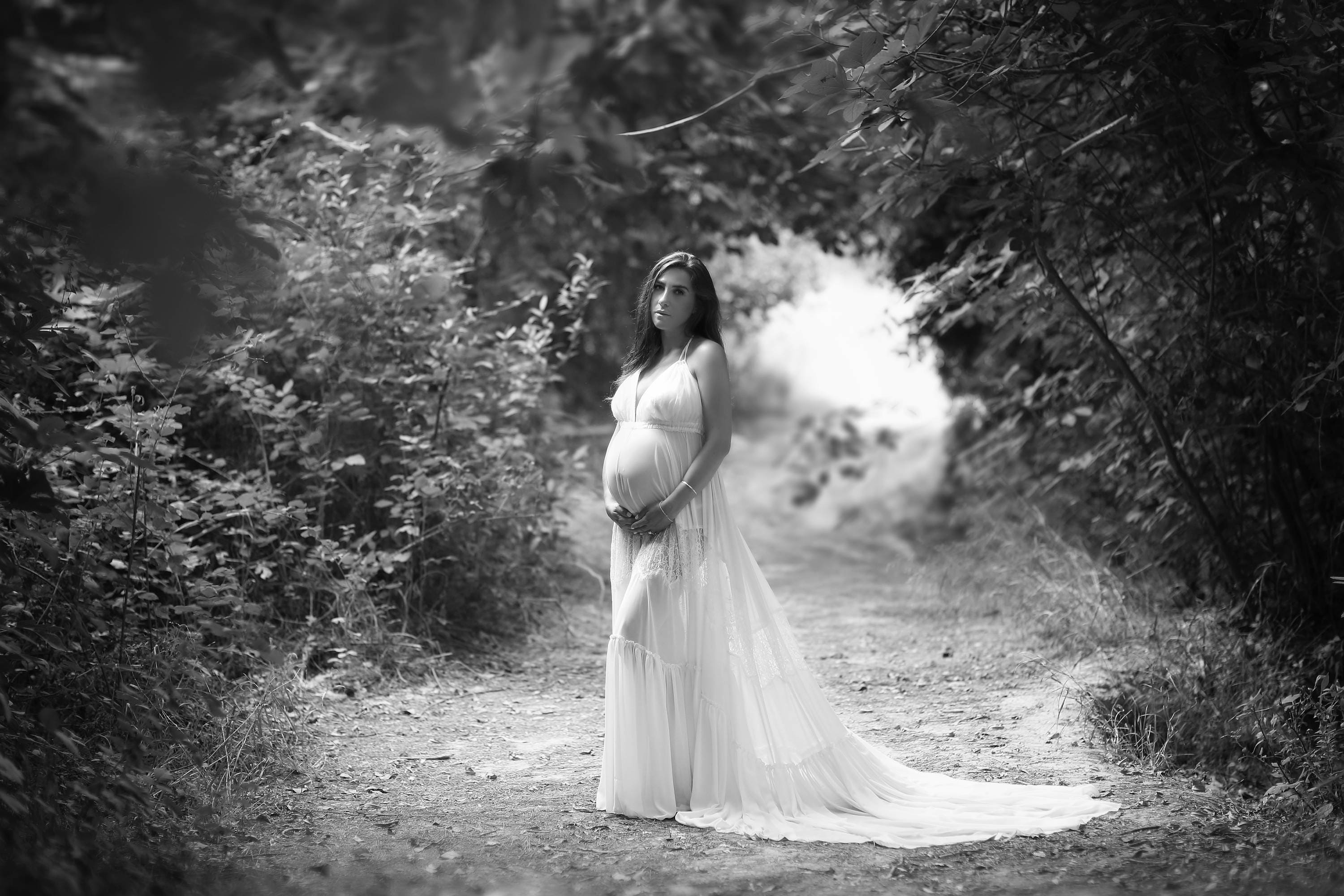 Baby Shower Dress White Maternity Dress photo shoot dress | Etsy