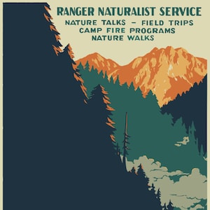 Twin Peaks-inspiriertes Ghostwood National Forest Poster