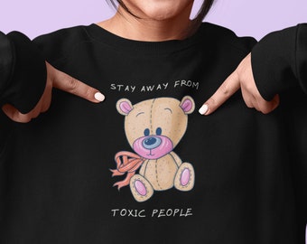 Stay Away Sweater - Etsy