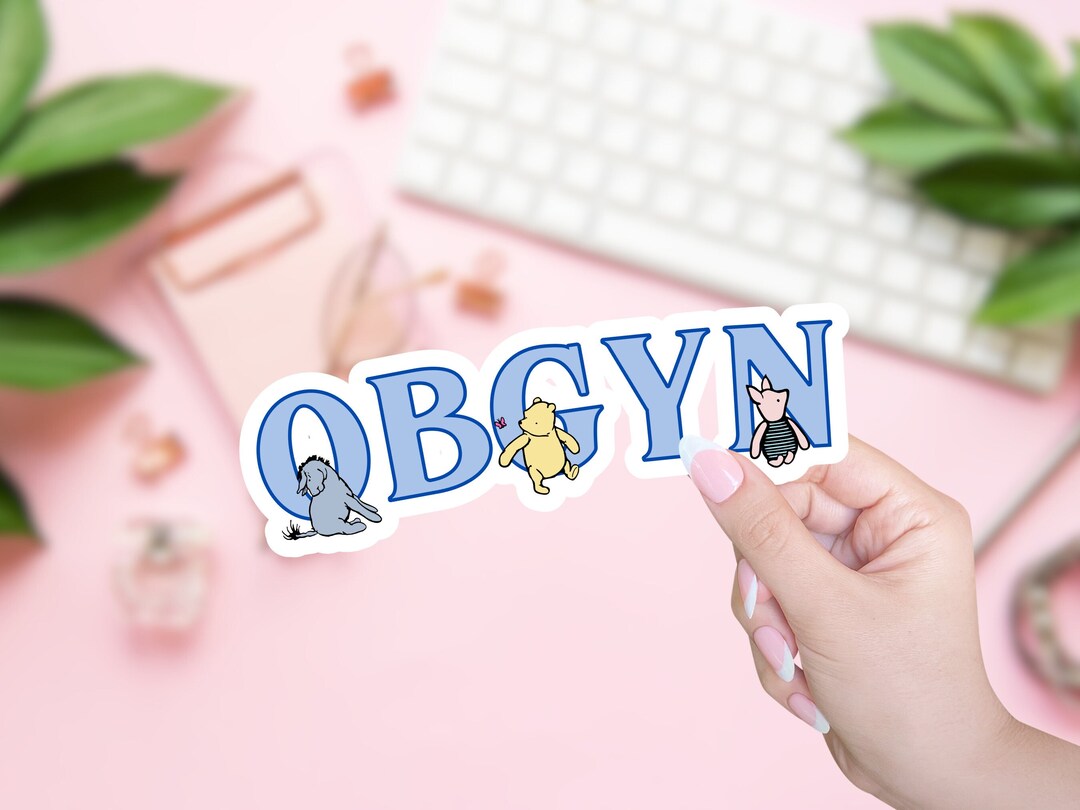 Obgyn Sticker for Gynecologist Classic Winnie the Pooh Sticker Labor ...