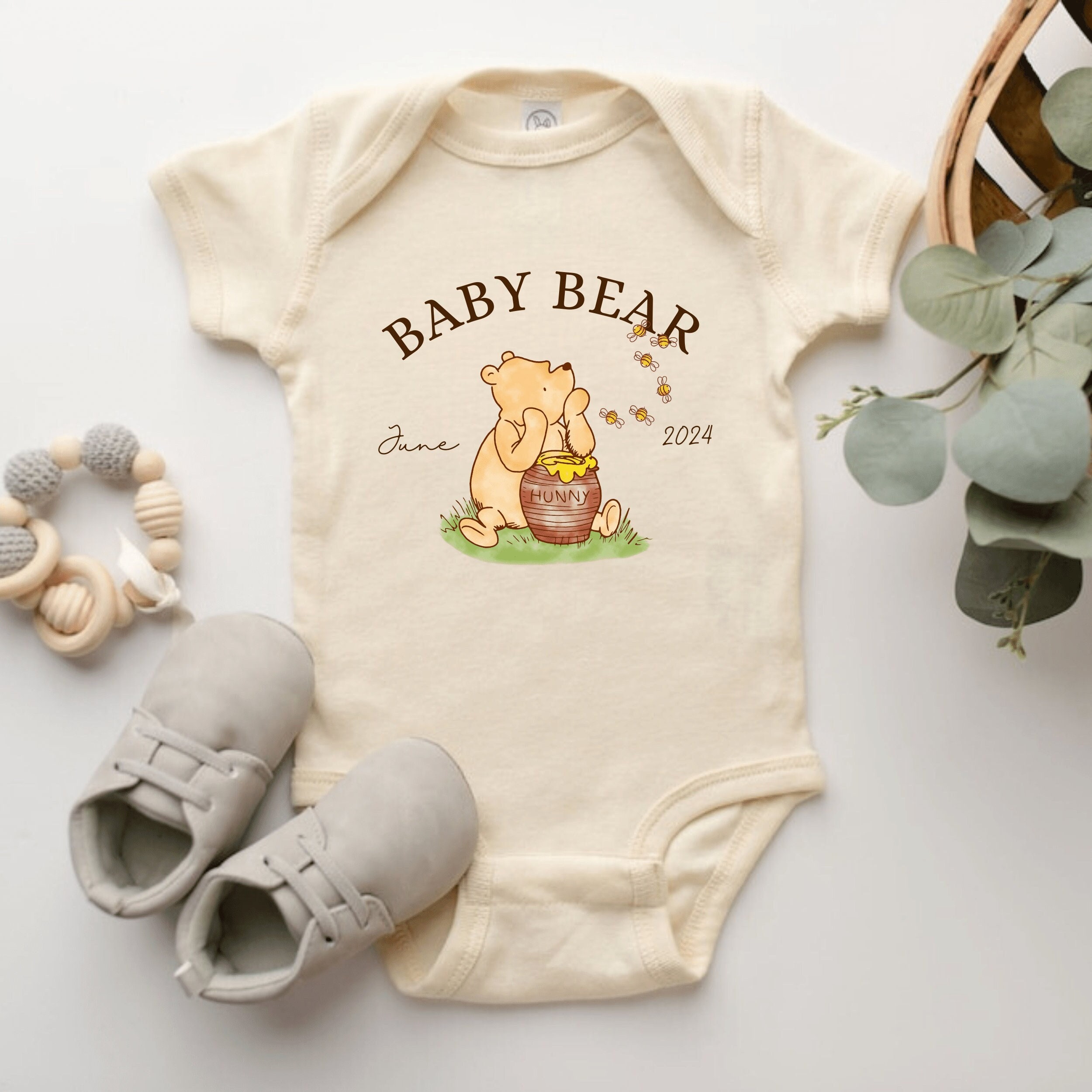 Winnie Pooh Baby Bodysuit Pooh Baby