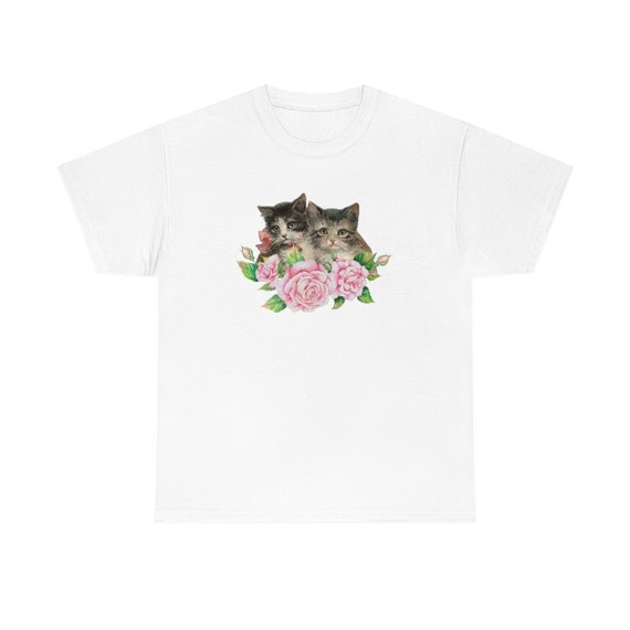 ITZAVIBE☆CAT WITH A FLOWER T SHIRT il_1080xN.5930791456_flsh.jpg