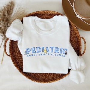 Pediatric Nurse Practitioner Sweatshirt Classic Winnie the Pooh Sweater Gift for Pediatric Nurse New Nurse Gift Future Peds Nurse Gift