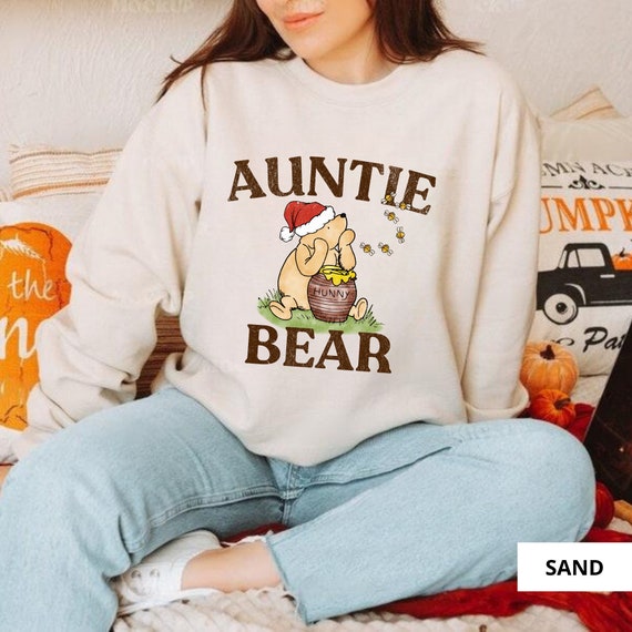 Auntie bear sweatshirt new arrivals