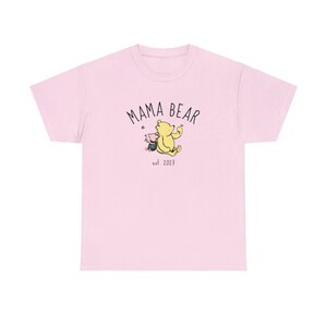 Personalized Mama Bear Wooden Art - Gift Idea For Mom/ Mother's Day/ Christmas with up to 5 Kids - I Love You More Than I Can Bear main image 1