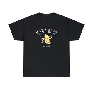 Personalized Mama Bear Wooden Art - Gift Idea For Mom/ Mother's Day/ Christmas with up to 5 Kids - I Love You More Than I Can Bear