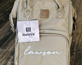 Mommy Diaper Bag-Maternity Bag-Diaper Bag-Embroidered Diaper Bag-Baby Shower Gift-Pregnancy Bag-New Mom Gift-Name Embroidered Diaper Bag