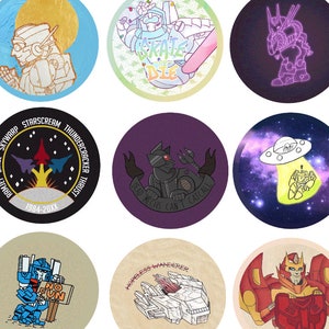 Transformers Buttons