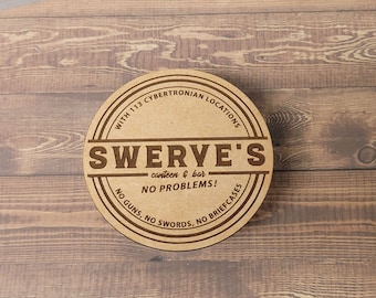 Swerve's Bar Coasters