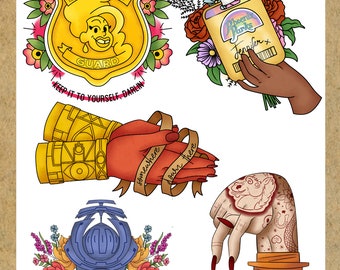 Netflix Cartoon Stickers
