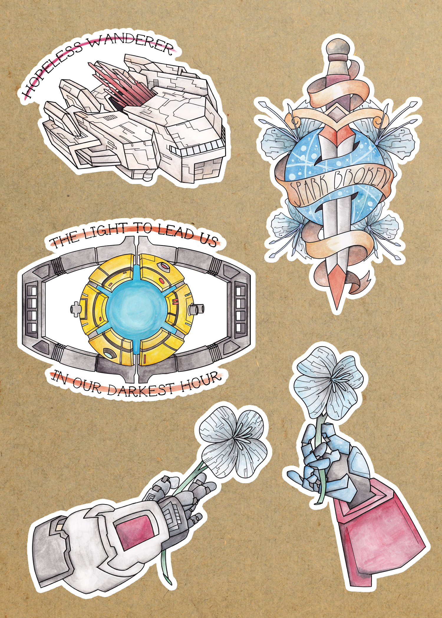 Transformers Flash Stickers