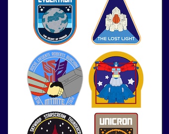 Transformers NASA-Inspired Stickers