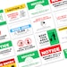 Cleaning Service Safety Template, Safety Signs Printable, Editable ...