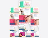 Editable KDP A+ Content Template: Canva Book Design (Digital Download)