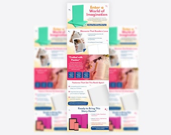 Editable KDP A+ Content Template: Canva Book Design (Digital Download)