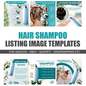 Amazon-Listing-Vorlage: Canva Bearbeitbare Verkäufer-Designs (Digitaler Download)