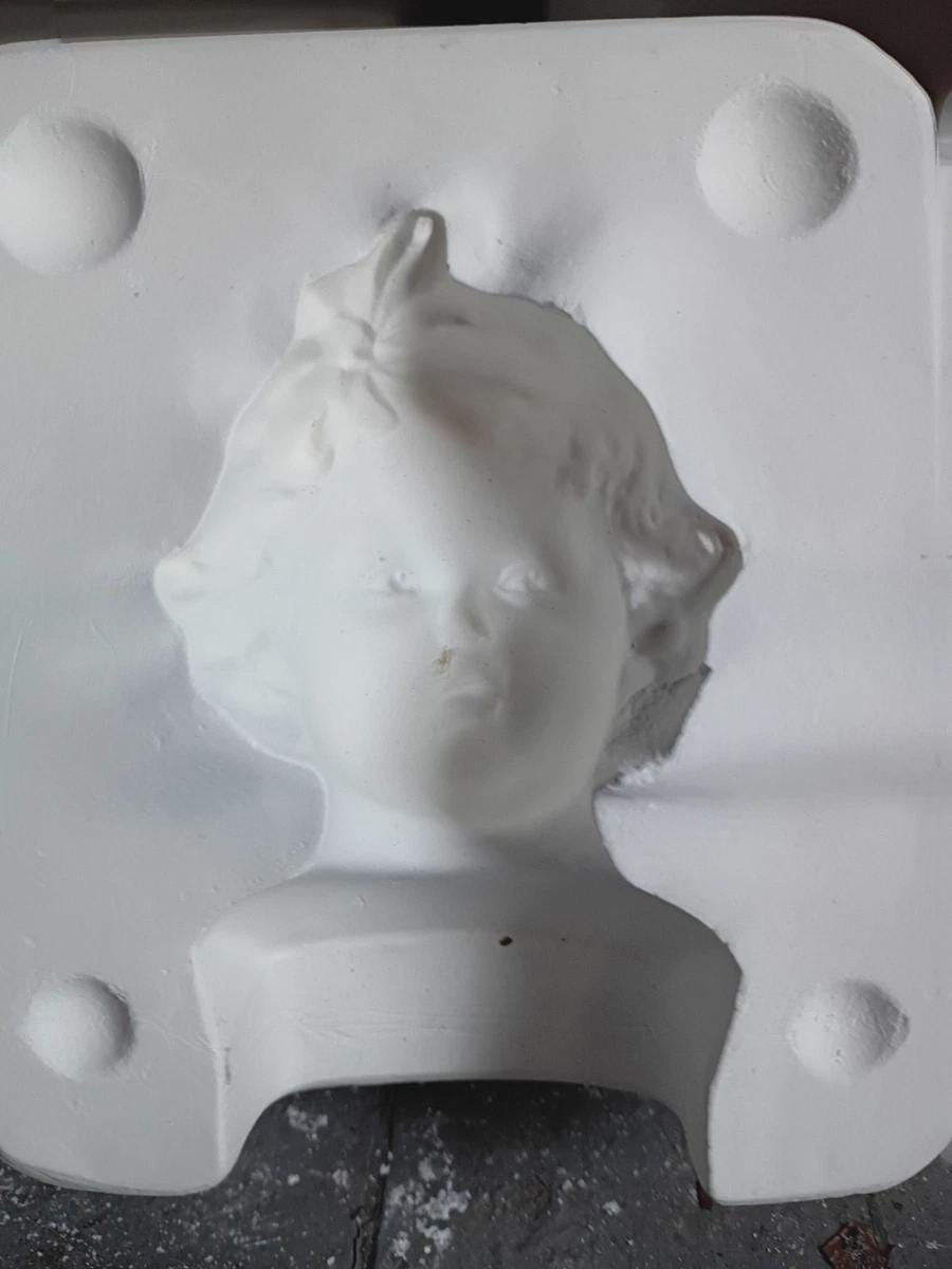 SEELEY H-Helene II ドール型モールド　Halopeau Seeley Doll Mold - Etsy