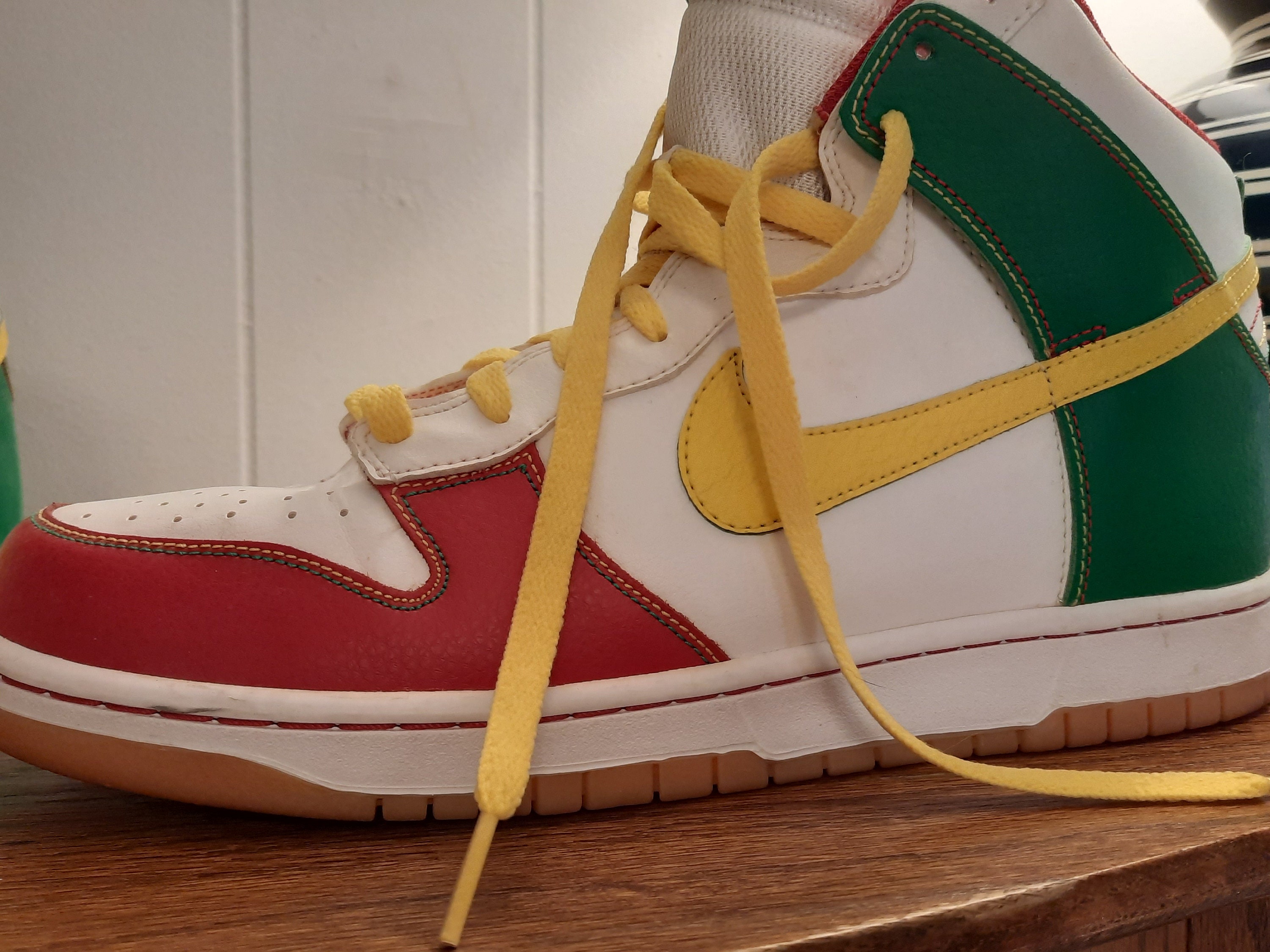Red green yellow sneakers sales