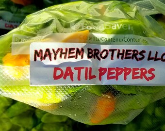 5oz Award Winning Mayhem Original Datil Pepper Hot Sauce Etsy