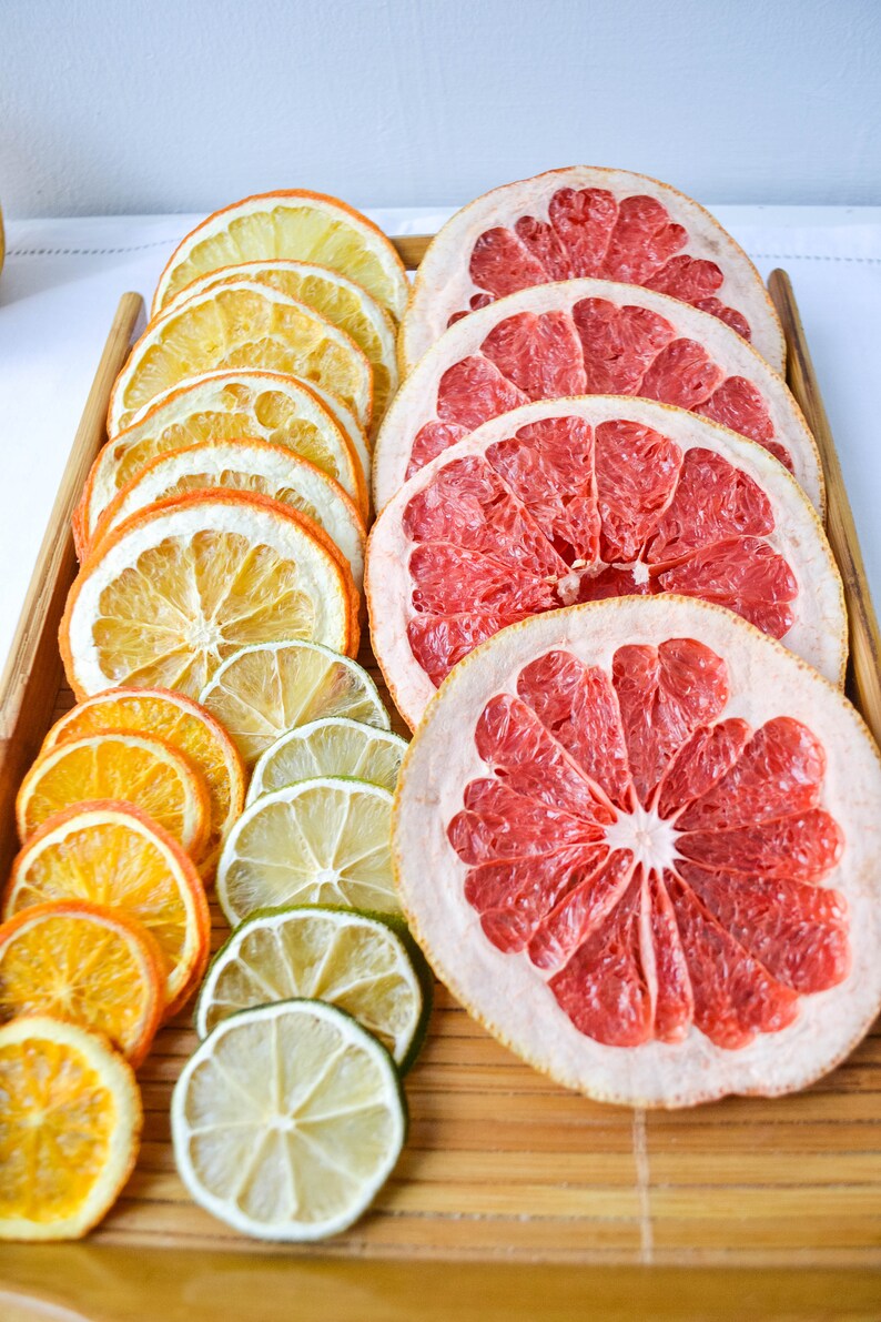 25 citrus slices / dried slices / dried fruits / lime Etsy