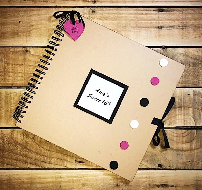 Birthday Scrapbook Birthday Photo Album Birthday Gift Etsy