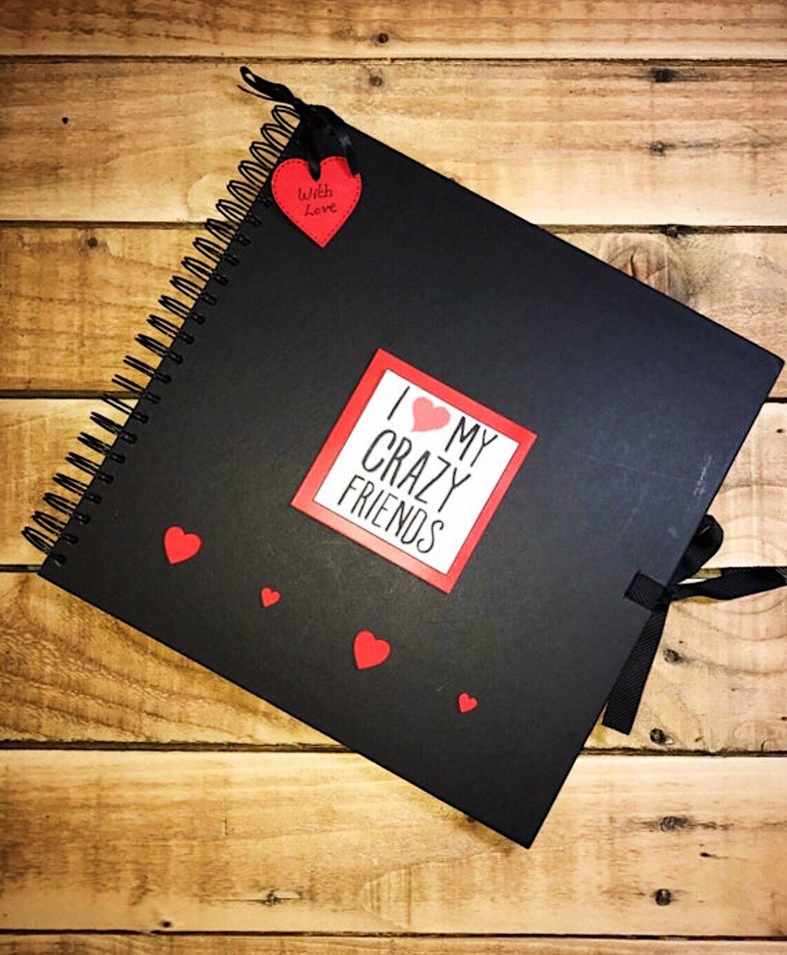 Amigo Scrapbook amigo álbum de fotos regalo personalizado Etsy