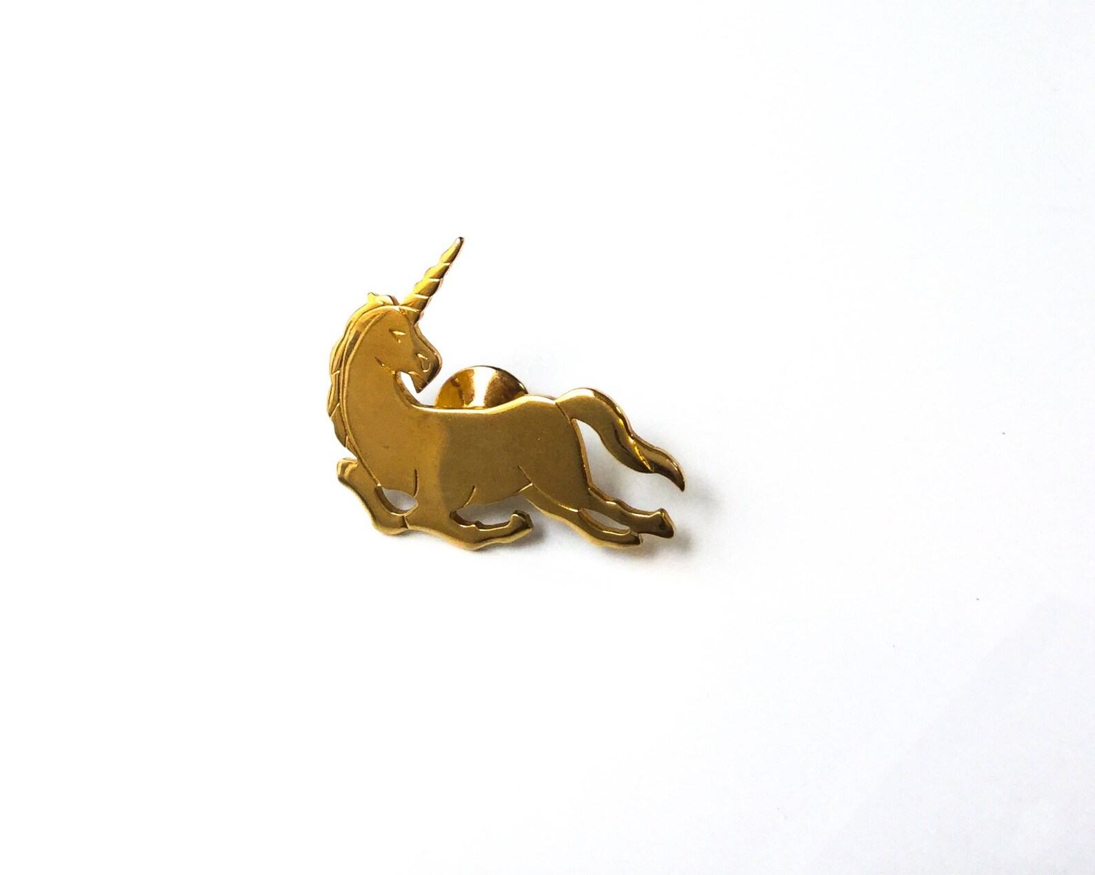 Vintage Enamel Brass Unicorn Pins Choose Your Pin Unicorn Etsy