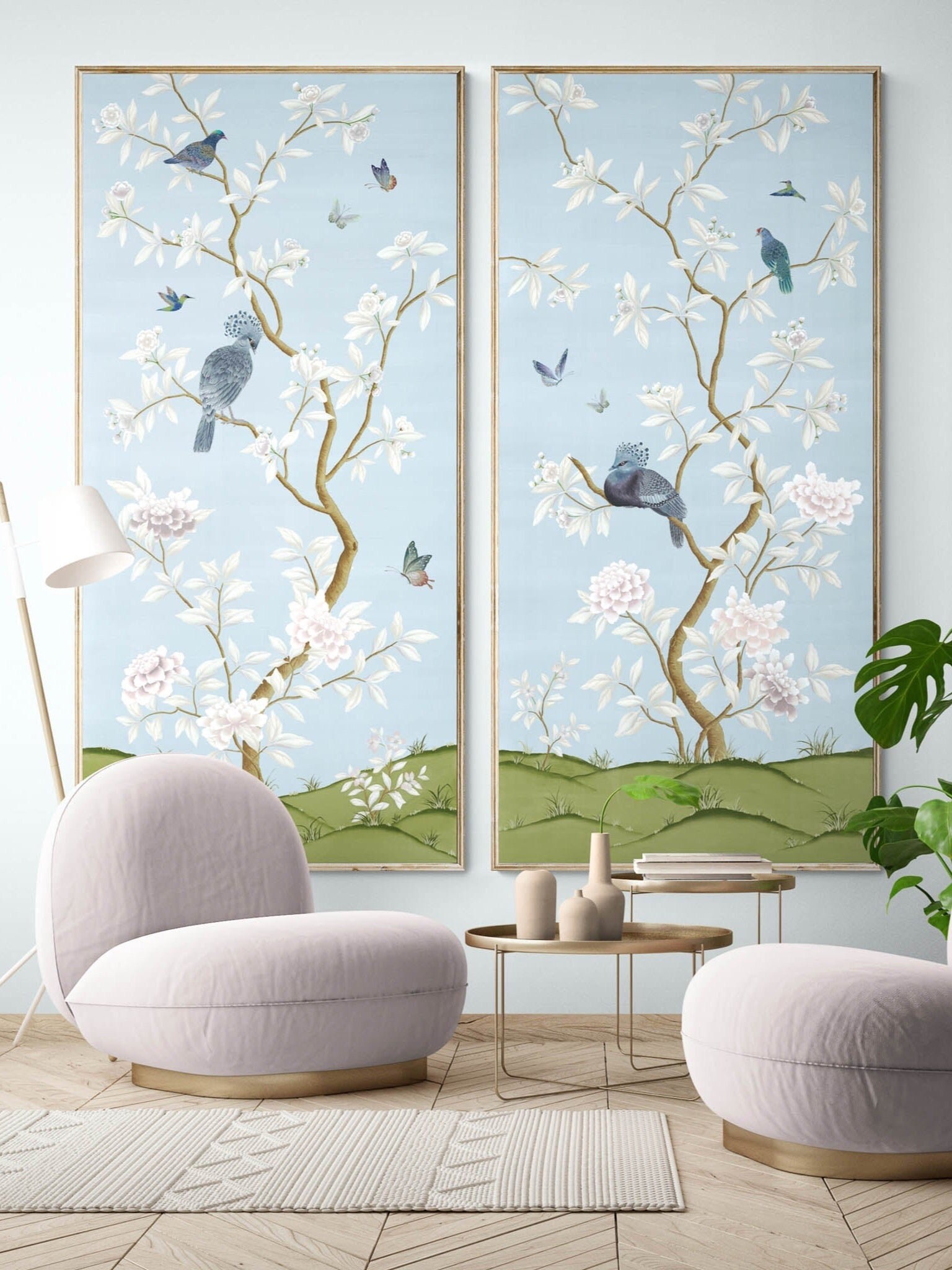 saraha Chinoiserie Panel Dress（未使用 sahara Chinoiserie