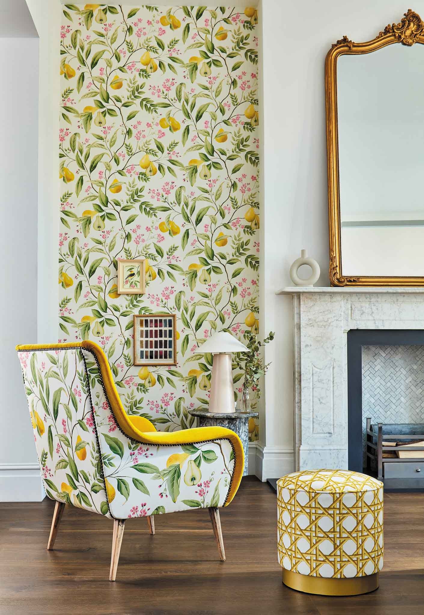 Yellow And Green Wallpaper