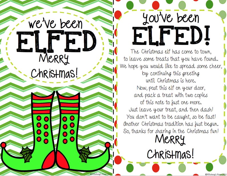 Youve Been Elfed Signal, Elf Printable, Elfed Indication, Elfed Printable, Trip Printables picture about You've Been Elfed Printable titled Youve Been Elfed Indicator, Elf Printable, Elfed Indicator, Elfed Printable, Family vacation Printables