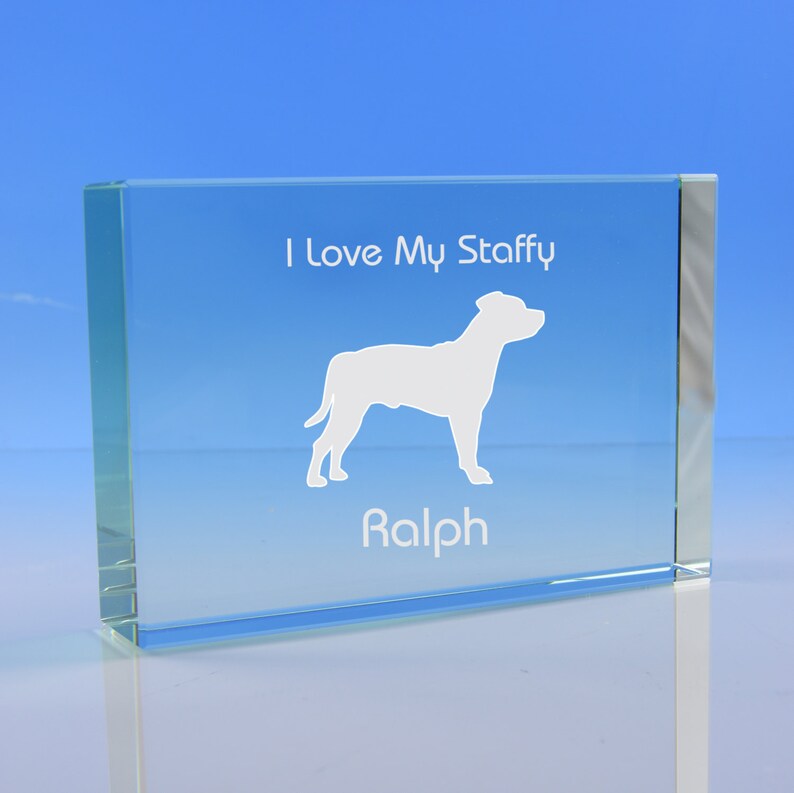 staffy dog ornaments